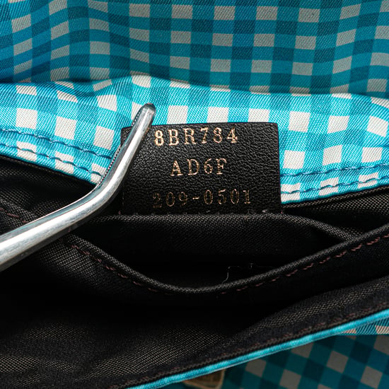 Bolso de Hombro Gingham en Baguette - Image 5