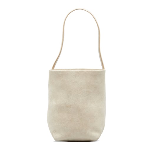 Bolso pequeño tipo cubo de ante - Image 1