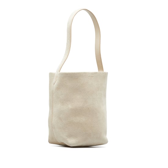Bolso pequeño tipo cubo de ante - Image 3