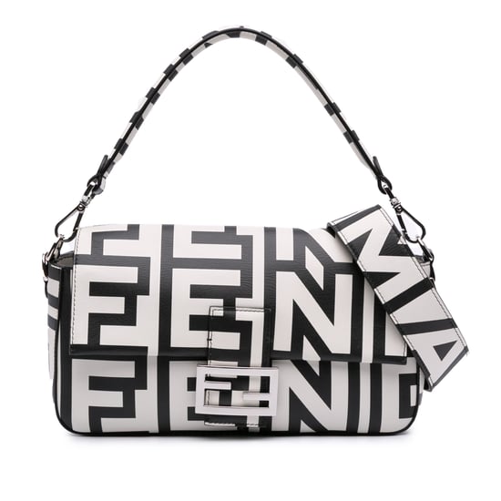 Bolso de hombro con estampado de logo Baguette - Image 1