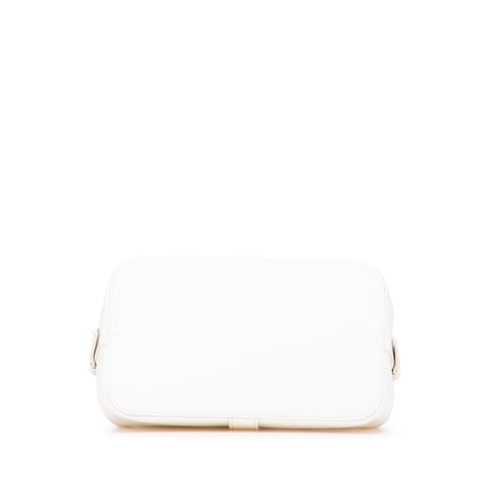 Bolso de hombro de cuero blanco - Image 3