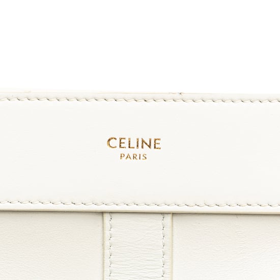 Bolso de hombro de cuero blanco - Image 5
