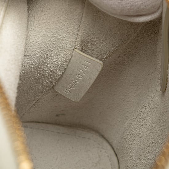 Bolso de hombro de cuero blanco - Image 6