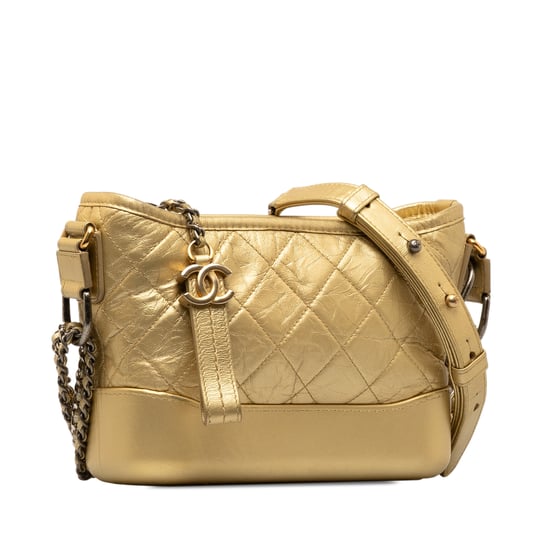 Bolso Hobo de Cuero Acolchado Gabrielle - Image 2