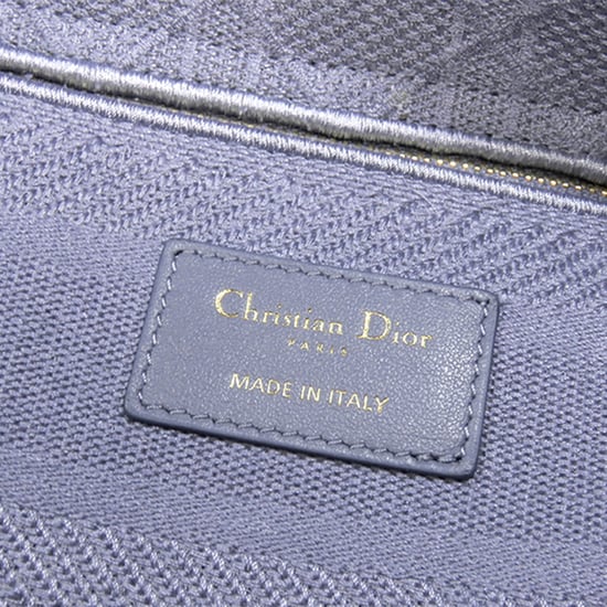 Bolso Mini Caro de Dior en Lona Morada - Image 2