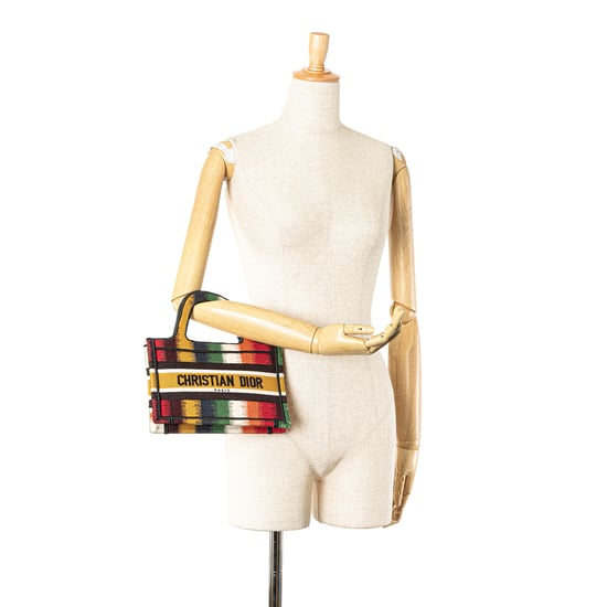 Dior Book Tote Rayas Multicolores - Image 1