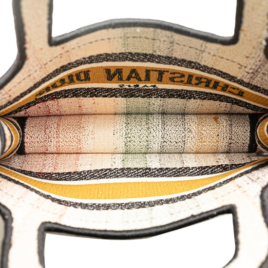 Dior Book Tote Rayas Multicolores - Image 5