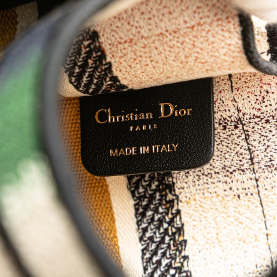 Dior Book Tote Rayas Multicolores - Image 6