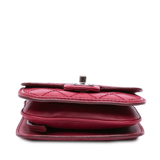 Chanel Bandolera de Cordero Acolchado - Image 3