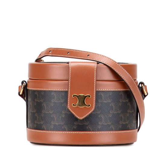 Bolso de hombro con patrón Triomphe - Image 1