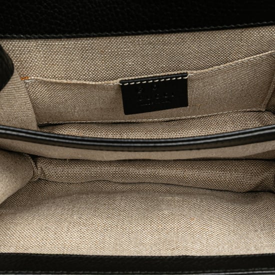Bolso de cuero cruzado con G entrelazado - Image 4
