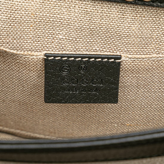 Bolso de cuero cruzado con G entrelazado - Image 5