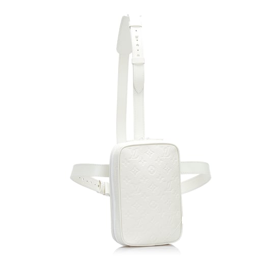 Bolso de Cuerpo de Cuero con Monograma - Image 3