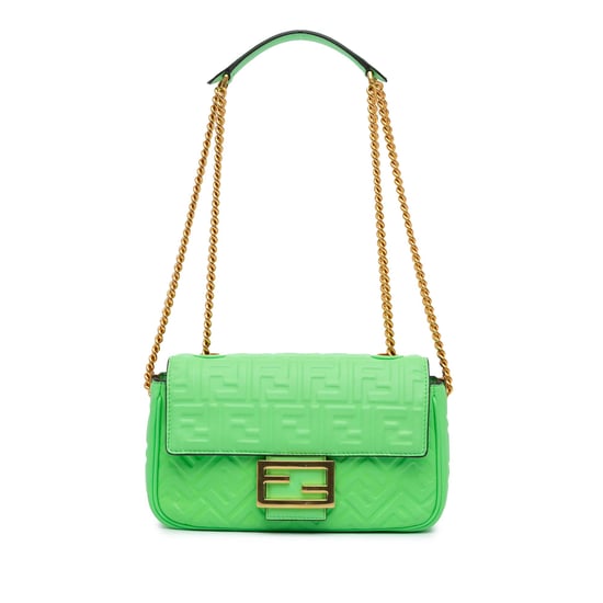 Bolso de Hombro de Cuero Baguette - Image 1