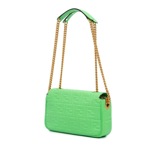 Bolso de Hombro de Cuero Baguette - Image 2