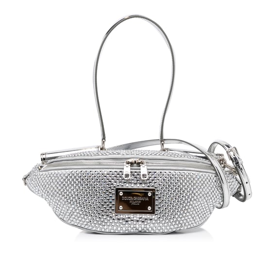 Bolso de cintura adornado con strass - Image 1