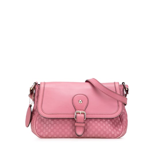 Bolso de Hombro de Cuero con Cierre de Hebilla - Image 1