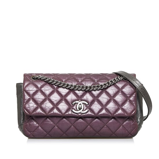 Bolso de Hombro de Cuero Acolchado - Image 1