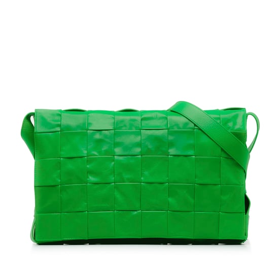 Bolso de hombro tejido de cassette - Image 2