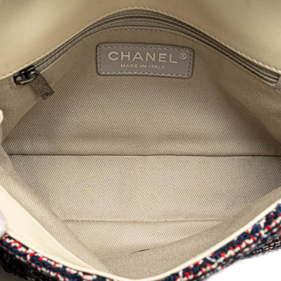 Bolso Clásico de Solapa Estilo Tweed - Image 4