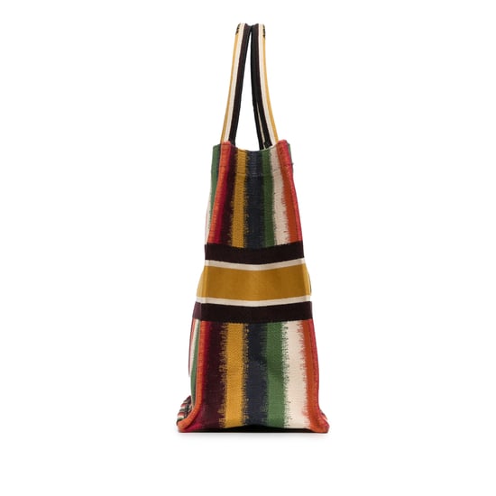 Bolso de Lona Rayado para Libros - Image 3