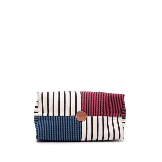 Bolsa Tote Paula Ibiza de Lona Rayada - Image 3