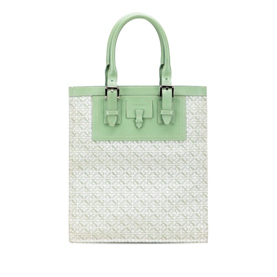 Bolsa Tote con Patrón de Logo - Image 1