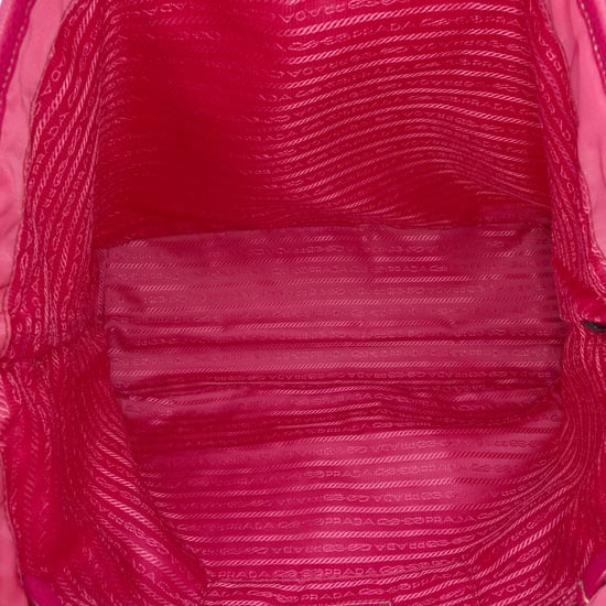 Bolso Tote de Nylon Rosa - Image 4