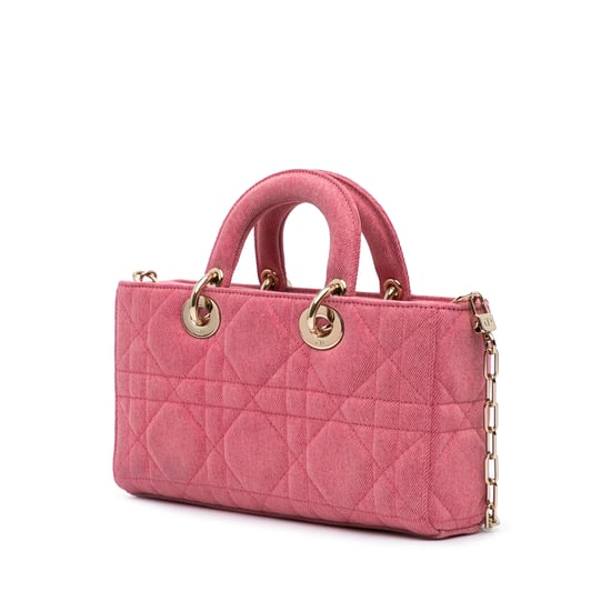 Bolso Tote de Denim Caro de Dior - Image 2
