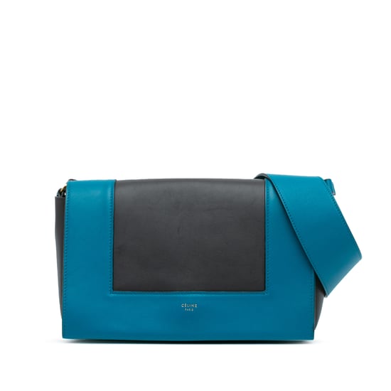 Bolso Ava Teal Cuero Negro - Image 1