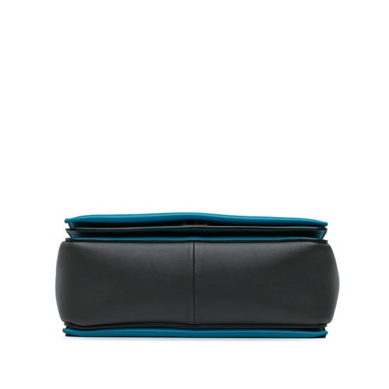 Bolso Ava Teal Cuero Negro - Image 3