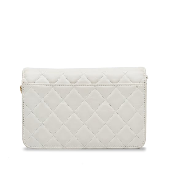 Chanel 19 Bandolera de Piel de Cordero Acolchada - Image 3
