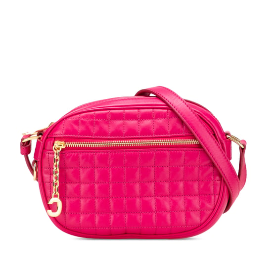 Bolso de cuero acolchado cruzado - Image 1