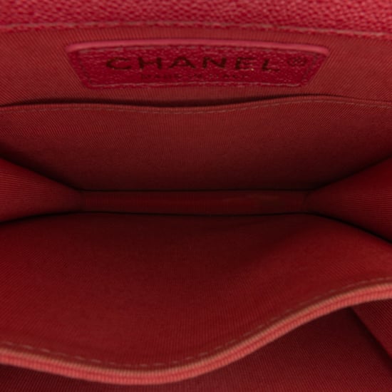 Boy Chanel Bandolera de Cuero Rosa - Image 6