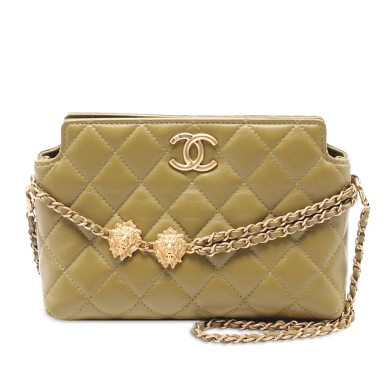 Bolso de cadena con detalle de cabeza de león - Image 1