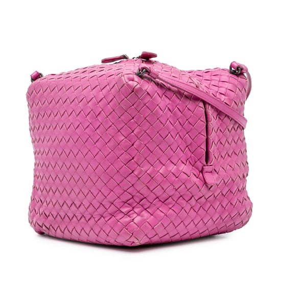 Bolso de hombro de cuero trenzado Intrecciato - Image 2