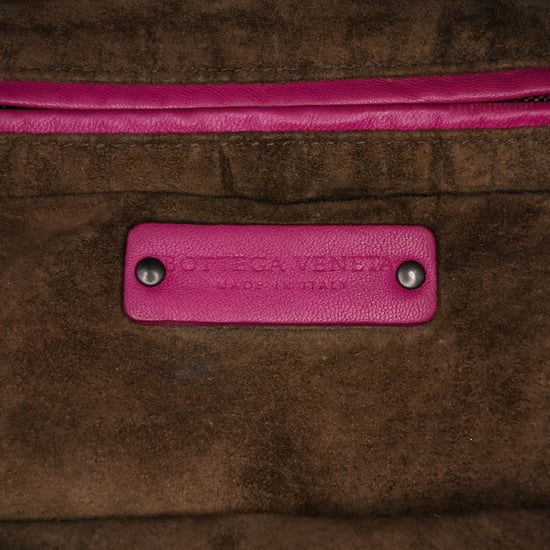 Bolso de hombro de cuero trenzado Intrecciato - Image 5