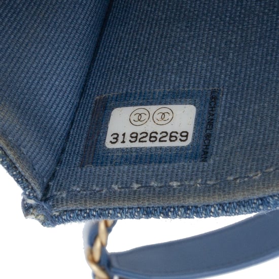 Bolso Crossbody de Denim Acolchado - Image 6