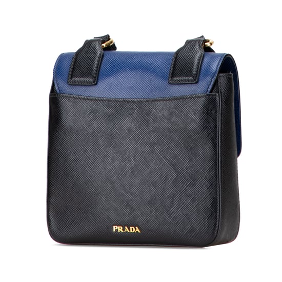 Bolso de Bandolera Bicolor con Solapa - Image 2