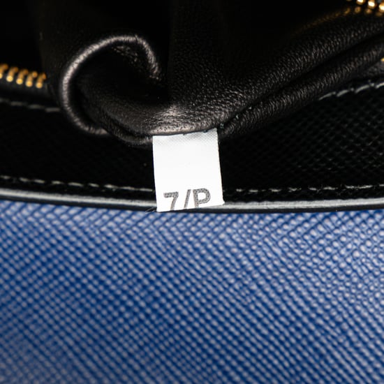 Bolso de Bandolera Bicolor con Solapa - Image 6