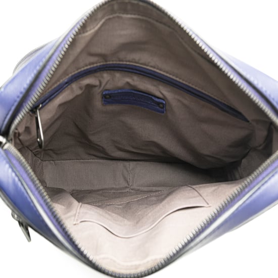 Bolso de cuero cruzado tejido - Image 4