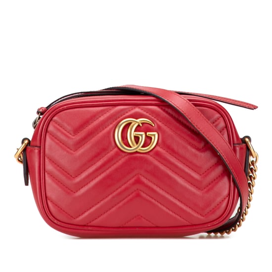 Bolso de cámara Gg Marmont de cuero - Image 1