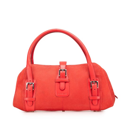 Bolso de Mano con Hebilla de Cuero - Image 1