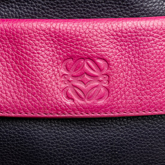 Bolso de cuero bandolera diseño bicolor - Image 6