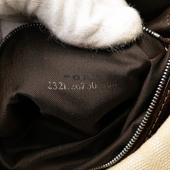 Bolso de Hombro Baguette Ff Canvas - Image 6