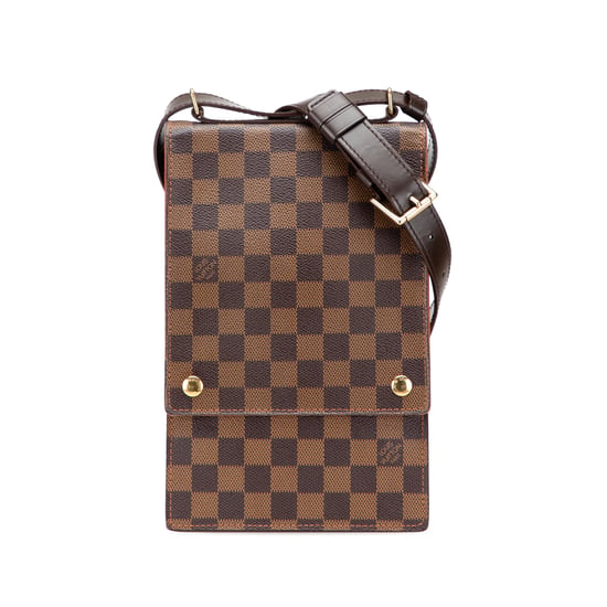 Bolso de crossbody vertical con compartimento - Image 1