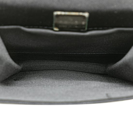 Bolso de hombro de lienzo negro - Image 5