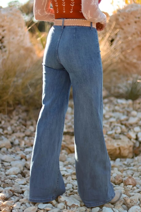Jeans de pierna ancha - Image 2