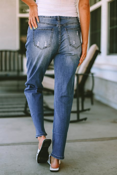 Jeans Skinny Desgastados - Image 4