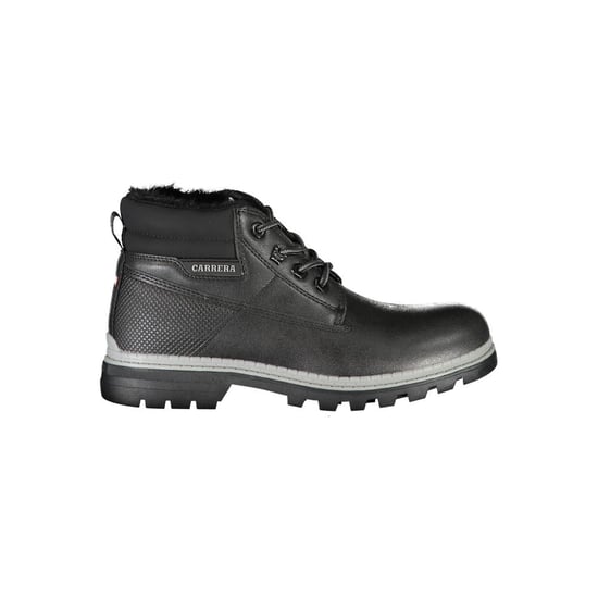 Botas de tobillo para hombre de cuero sintético negro Ca25370 - Image 1